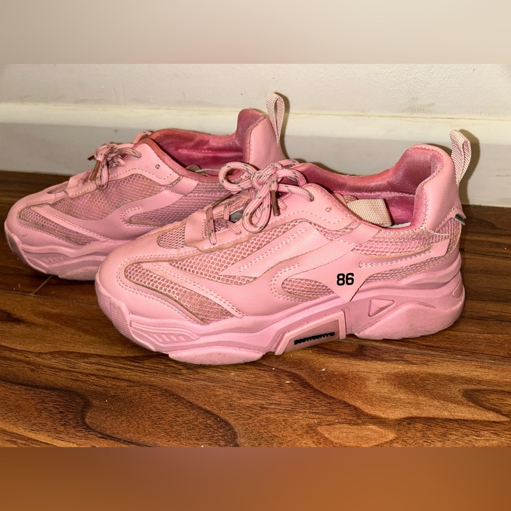 Pink Athletic Sneakers